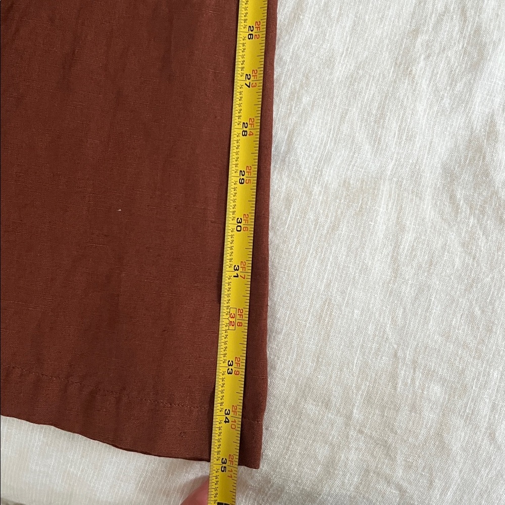 First Rite Wide Leg Linen Pants - Picture 4 of 7